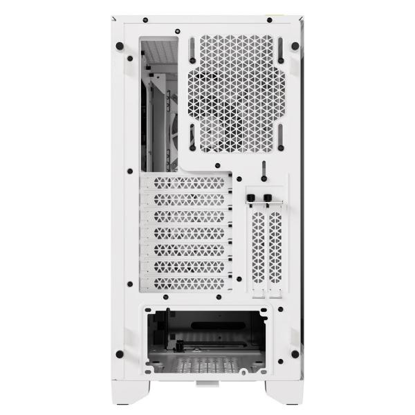 CORSAIR iCUE 4000D RGB AIRFLOW/ Midi Tower/ Transpar./ Biela 