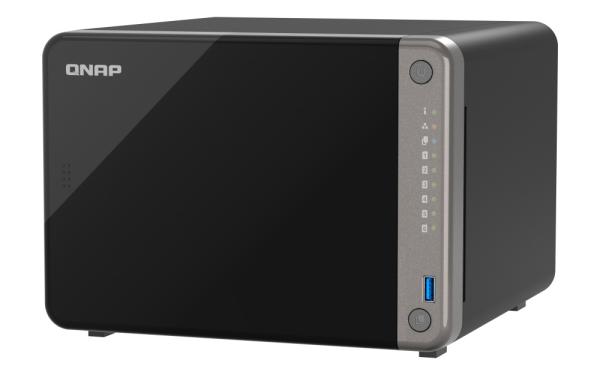 QNAP TS-AI642-8G (8core CPU, 8GB RAM, 6x SATA, 2x M.2 NVMe, 1x PCIe, 2x HDMI 4K, 1x 2, 5GbE, 2x GbE) 