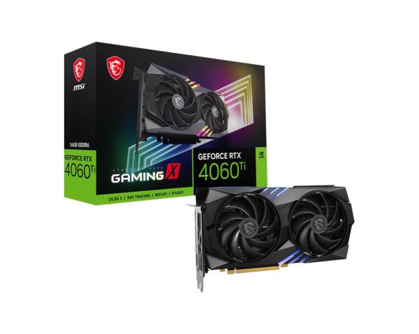 MSI GeForce RTX 4060 Ti X/ Gaming/ 16GB/ GDDR6 