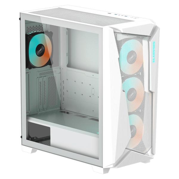 GIGABYTE C301 GLASS/ Midi Tower/ Transpar./ Biela 