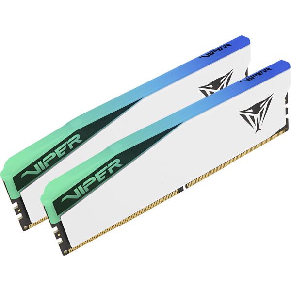 Patriot Viper Elite 5/ DDR5/ 48GB/ 6000MHz/ CL42/ 2x24GB/ RGB/ White