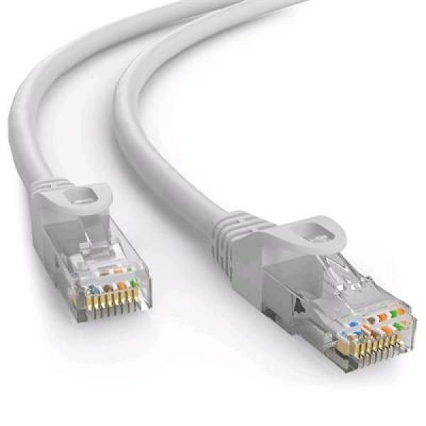 Kabel C-TECH patchcord Cat5e, UTP, šedý, 1, 5m