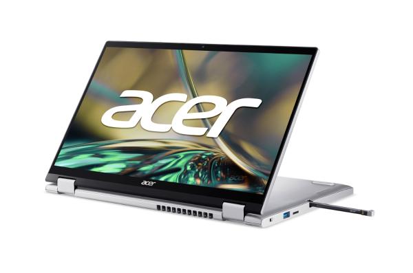 Acer Spin 3/ SP314-55N/ i3-1215U/ 14"/ FHD/ T/ 16GB/ 512GB SSD/ UHD/ W11H/ Silver/ 2R 