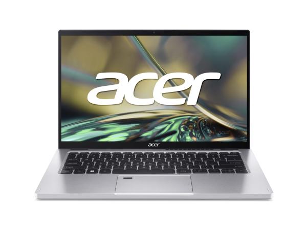 Acer Spin 3/ SP314-55N/ i3-1215U/ 14"/ FHD/ T/ 16GB/ 512GB SSD/ UHD/ W11H/ Silver/ 2R