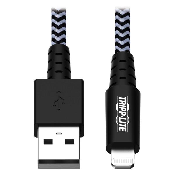 Tripplite Kabel USB-A 2.0 / Lightning Synchronizace/ Nabíjení, MFi Certified, Samec/ Samec, 1.83m