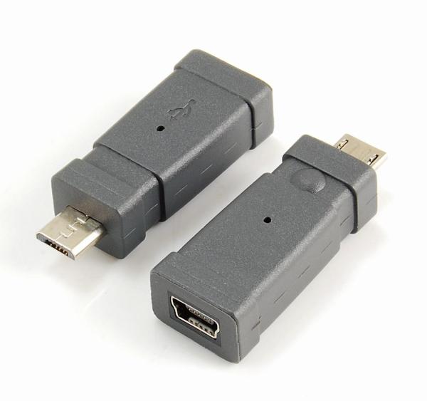 PremiumCord USB redukcia Mini 5 PIN/ female - Micro USB/ male