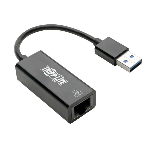 Tripplite Adaptér USB 3.0 / Gigabit Ethernet NIC, 10/ 100/ 1000Mb/ s, černá