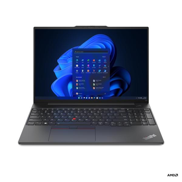 Lenovo ThinkPad E/ E16 Gen 1 (AMD)/ R7-7730U/ 16"/ FHD/ 16GB/ 1TB SSD/ AMD int/ W11H/ Black/ 3R