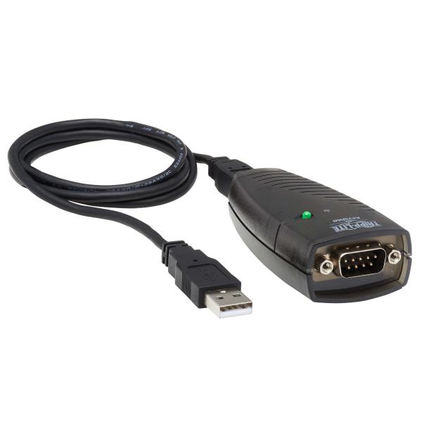 Tripplite Adaptér USB-A / RS232 (DB9), Samec/ Samec, 0.91m