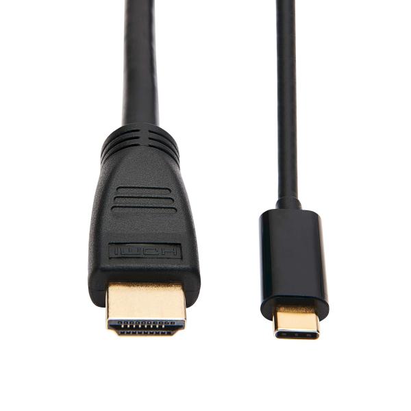 Tripplite Adaptér USB-C / HDMI (Samec/ Samec), 4K 60Hz, 4:4:4, HDCP 2.2, černá, 1.8m