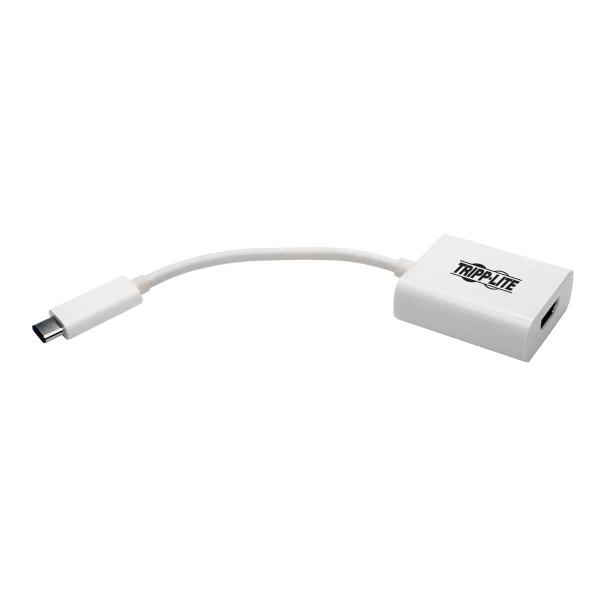 Tripplite Adaptér USB-C/ HDMI 4K Alternate Mode DP 1.2, biela