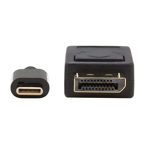 Tripplite Adaptér USB-C/ DisplayPort BiDirect, uzam. konektor, 4K 60Hz, HDR Samec / Samec), kábel 1.8m 