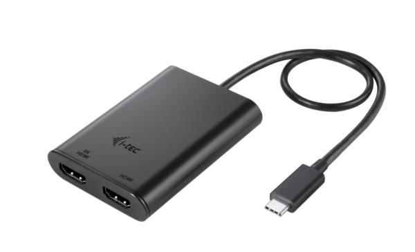 i-tec USB-C Dual 4K/ 60Hz (single 8K/ 30Hz) HDMI Video Adapter