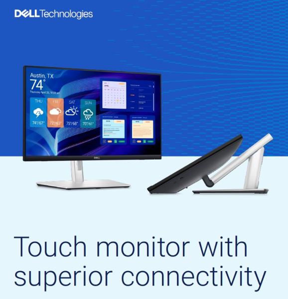 24" LCD Dell P2424HT Touch 5ms/ 16:9/ matný/ USB-C