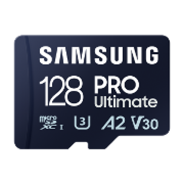 Samsung PRO Ultimate/ micro SDXC/ 128GB/ 200MBps/ UHS-I U3 / Class 10/ + Adaptér/ Modrá