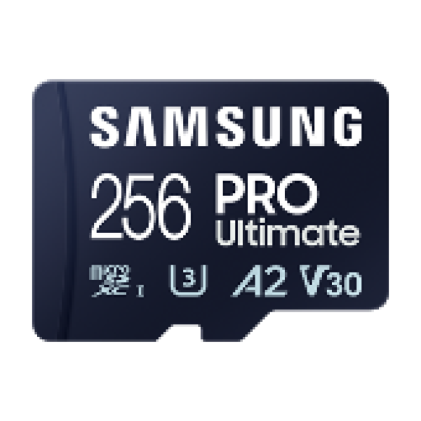 Samsung PRO Ultimate/ micro SDXC/ 256GB/ UHS-I U3 / Class 10/ + Adaptér/ Modrá