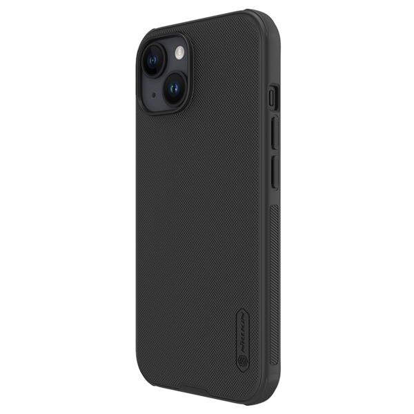 Nillkin Super Frosted PRO Zadný Kryt pre Apple iPhone 15 Black (Without Logo Cutout) 