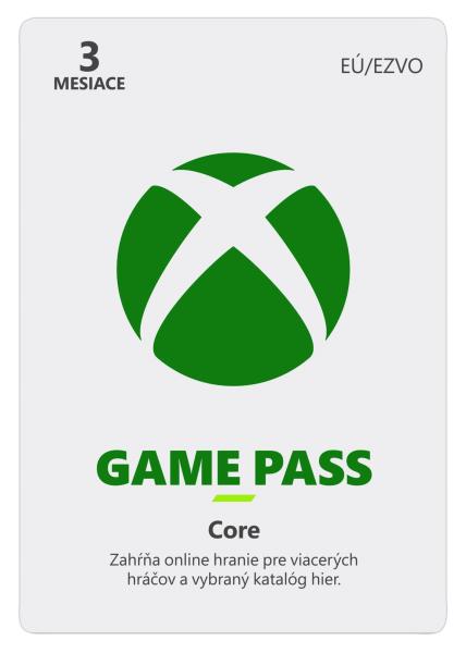 ESD XBOX - Game Pass Core - předplatné na 3 měsíce (EuroZone) 