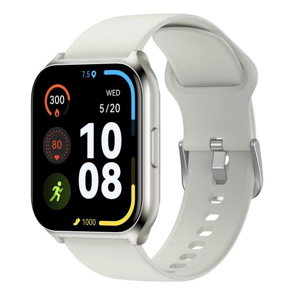 Haylou LS02/ Silver/ Sport Band/ White
