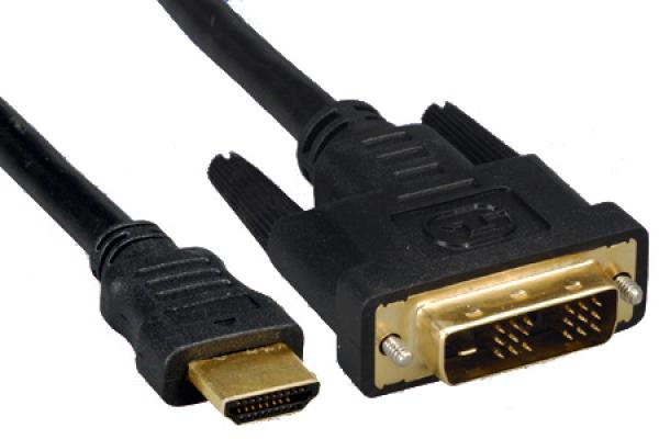 PremiumCord Kábel HDMI A - DVI-D M/ M 1m