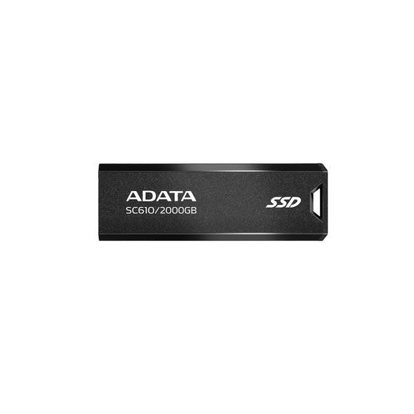 ADATA SC610/ 2TB/ SSD/ Externá/ Čierna/ 5R 