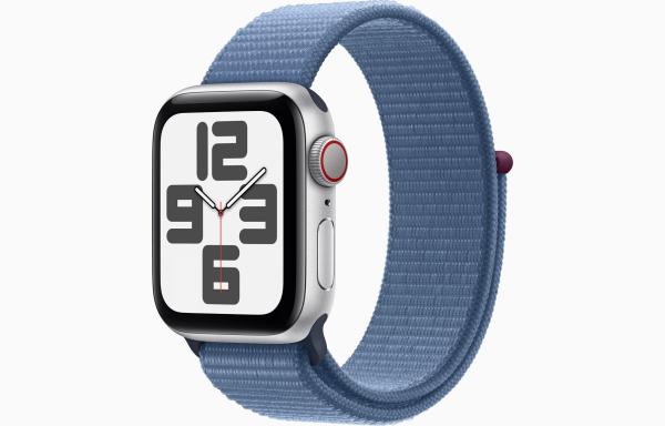 Apple Watch SE Cell/ 40mm/ Silver/ Sport Band/ Winter Blue