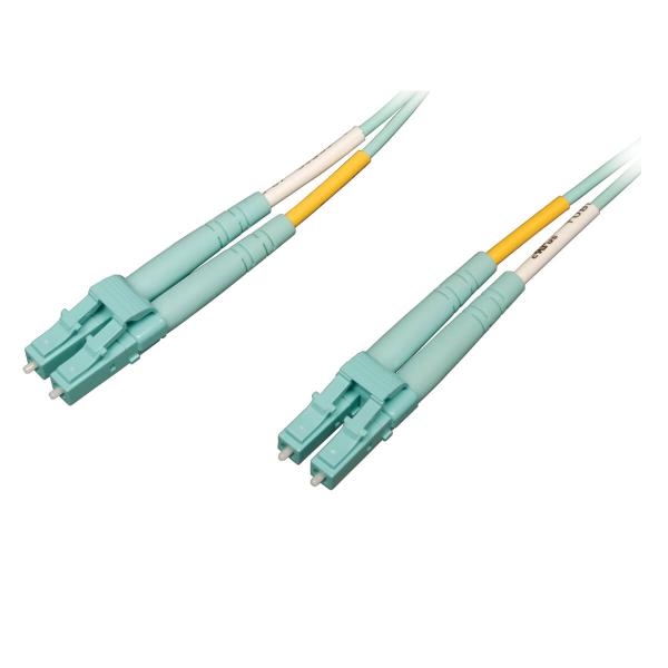 Tripplite Optický patch kabel 10/ 100Gb Duplex Multimode 50/ 125, OM4 (LC/ LC), modrá, 2m
