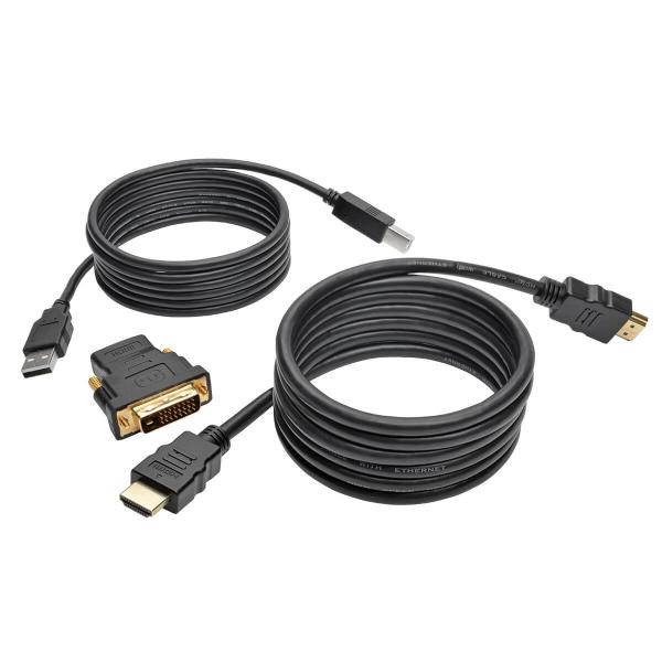 Tripplite Kabel pro připojení přepínače KVM, HDMI/ DVI/ USB, 1.83m