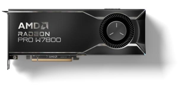 AMD Radeon Pro W7800 32GB GDDR6, 256bit, PCI-E 4, 3x DP, 1x mDP, 260W, Active