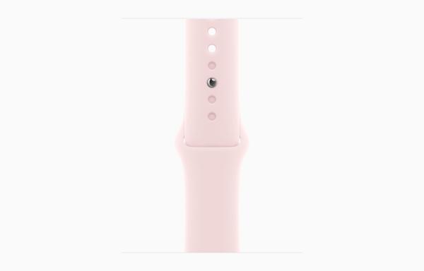 Apple Watch S9 Cell/ 41mm/ Pink/ Sport Band/ Light Pink/ -M/ L 