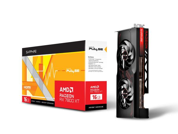 Sapphire PULSE Radeon RX 7800 XT/ 16GB/ GDDR6 