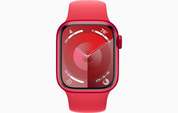 Apple Watch S9/ 41mm/ PRODUCT RED/ Šport Band/ PRODUCT RED/ -S/ M 