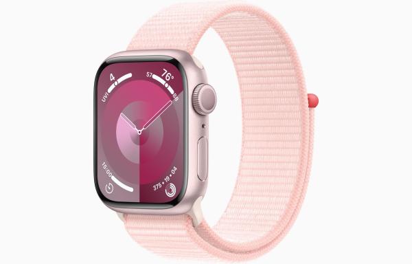 Apple Watch S9/ 41mm/ Pink/ Sport Band/ Light Pink