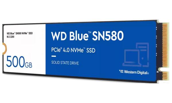 WD Blue SN580/ 500GB/ SSD/ M.2 NVMe/ 5R