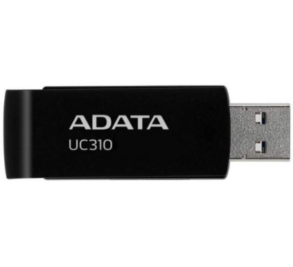 ADATA UC310/ 64GB/ USB 3.2/ USB-A/ Čierna