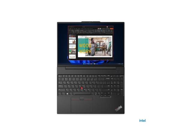 LENOVO NTB ThinkPad E16 Gen1 - i3-1315U, 16" WUXGA IPS, 8GB, 512SSD, HDMI, THb, Int. Intel UHD, W11P, 3Y Onsite 