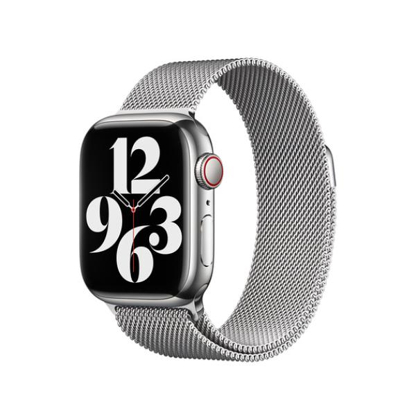 Apple Watch 41mm Silver Milanese Loop 