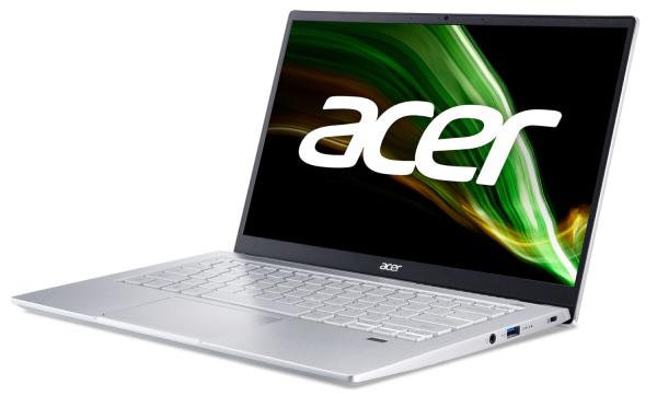 Acer Swift 3/ SF314-43/ R5-5500U/ 14"/ FHD/ 16GB/ 512GB SSD/ RX Vega 7/ W11H/ Silver/ 2R 