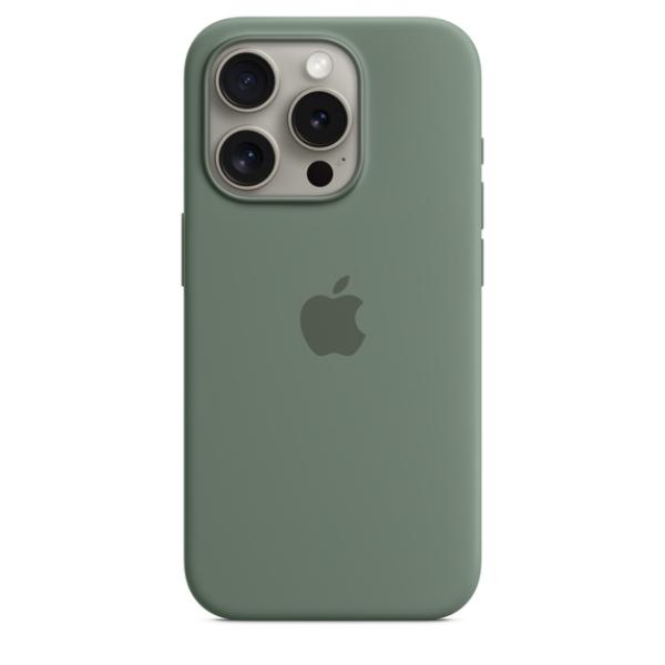 iPhone 15 Pre Silicone Case with MS - Cypress