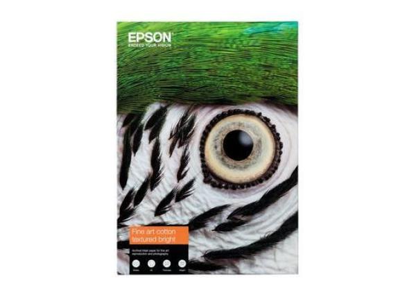 EPSON Fine Art Cotton Textured Bright A4 25 Sheets