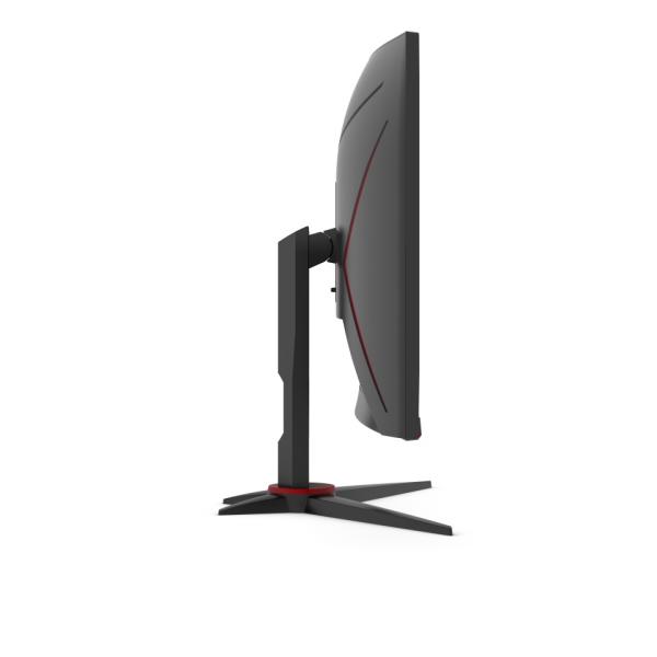 AOC MT VA LCD WLED 27" C27G2E/ BK - VA panel,  1920x1080,  165Hz,  D-Sub,  2xHDMI,  DP,  USB 3.2,  zakriven 