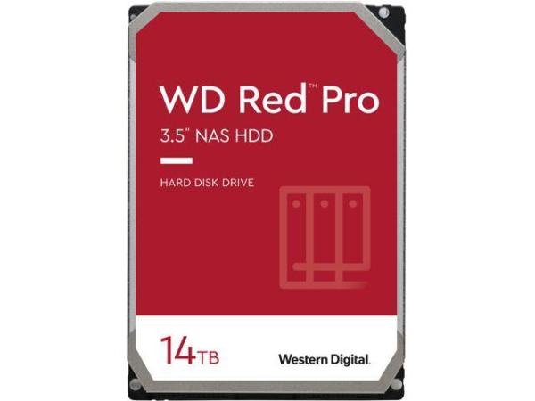 WD Red Pro/ 14TB/ HDD/ 3.5"/ SATA/ 7200 RPM/ 5R