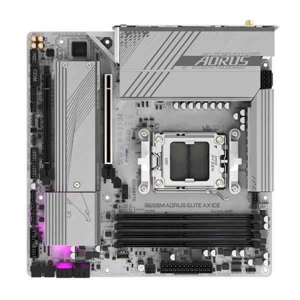 GIGABYTE B650 AORUS ELITE AX ICE/ AM5/ mATX 