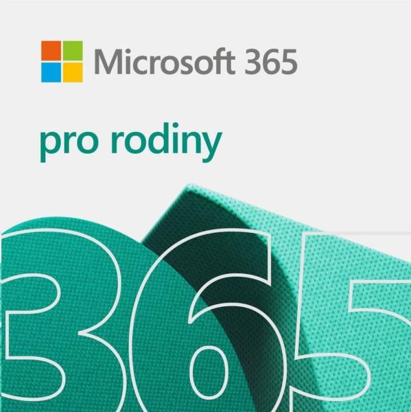 Microsoft 365 Family P10 Mac/ Win, 1 Rok, CZ