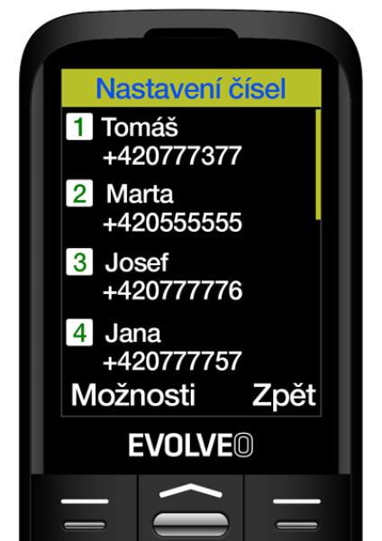 EVOLVEO EasyPhone FS, vyklápací mobilný telefón 2.8" pre seniorov s nabíjacím stojanom (čierna farba) 
