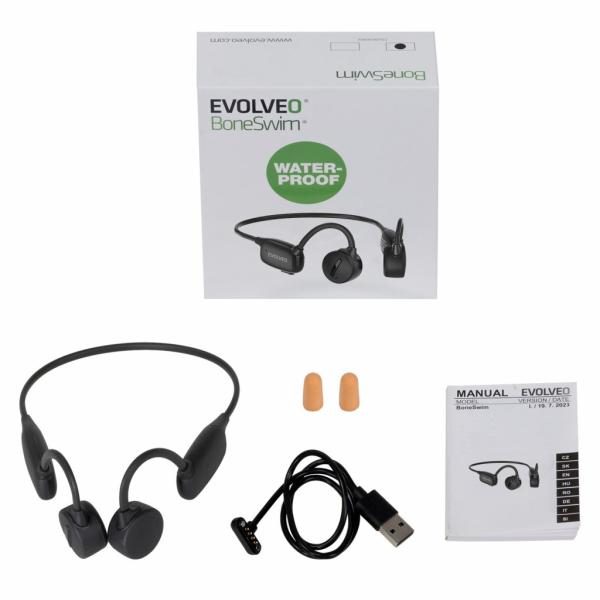 EVOLVEO BoneSwim Pro MP3 32GB, bezdrôtová 