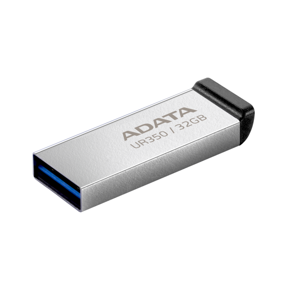 ADATA UR350/ 32GB/ USB 3.2/ USB-A/ Čierna 