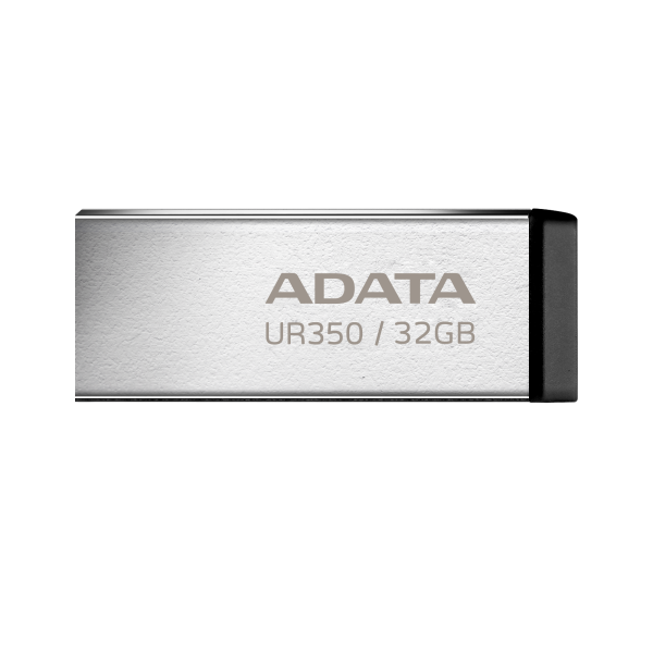 ADATA UR350/ 32GB/ USB 3.2/ USB-A/ Čierna