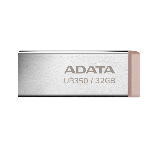 ADATA Flash Disk 32GB UR350,  USB 3.2 Dash Drive,  kov hnědá