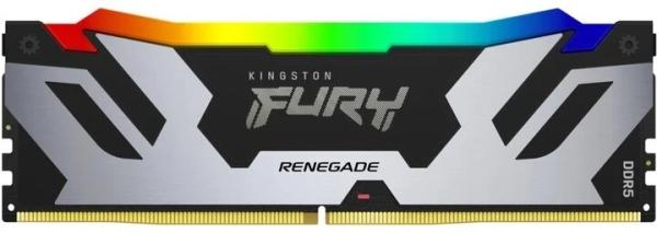Kingston FURY Renegade/ DDR5/ 96GB/ 6000MHz/ CL32/ 2x48GB/ RGB/ Black/ Silv